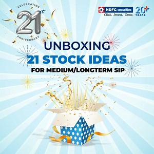 20 reactions | Let’s grow together! Marking the milestone of 21 years in a special way by unboxing 21 stock ideas for medium & long-term SIP. 17/21 - NMDC Ltd 18/21 - ACC Ltd Click here to read the report - https://bit.ly/3enYF3k #21YearsInBusiness #BusinessAnniversary #HDFCSEC #Turning21 #StockSIP #StockIdeas | HDFC securities | Facebook