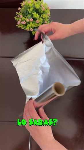 como utilizar el papel metálico #facilypractico #hack #tips #cocinafacil