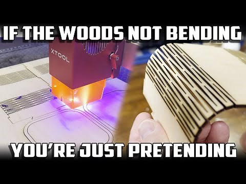 Kerf Bending REVOLUTIONIZES Laser Cutting Projects!