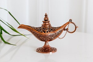 Aladdin's Magic Lamp, Incense Holder, Genie Lamp, Incense Burner, Candle Holder, Kerosene Lamp, Aladdin Censer, Aladdin Oil Lamp, Oil Burner - Etsy