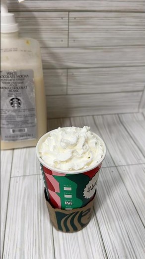 How to make Starbucks white Chocolate Mocha at home 🏠
