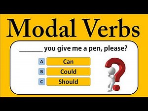 Modal verbs in English | Modal Verbs Quiz। Grammar Quiz