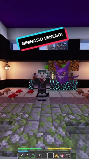 Gimnasio Veneno en Cobblemon: Combate Difícil