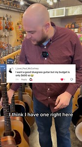 Our favorite bluegrass guitar under $600! #guitar #acousticguitar #bluegrassguitar #budgetguitar #bluegrass | The Acoustic Shoppe