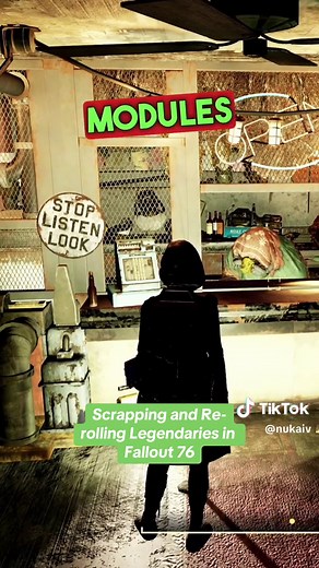 Guide to Scrapping and Re-Rolling Legendaries in Fallout 76
