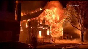 Massive house fire causes collapse in Back of the Yards, CFD says
