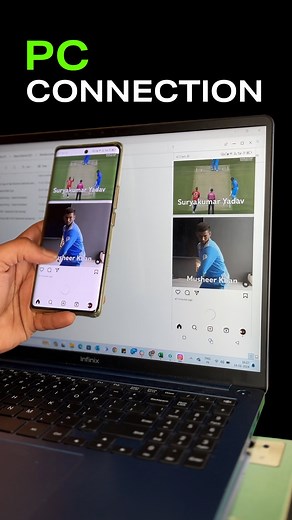 Infinix India on Instagram: "Now control your Infinix phone, right from your laptop! The Infinix InBook Y4 Max comes with a unique PC Connection mode, which will help your Infinix smartphone connect with it very easily. With the PC Connection mode, you can do things like, share files by dragging and dropping, mirror your smartphone and control it from your PC, take calls, copy paste across your devices and much more. #InfinixInbookY4Max #MaxRedefined #Y4Max"