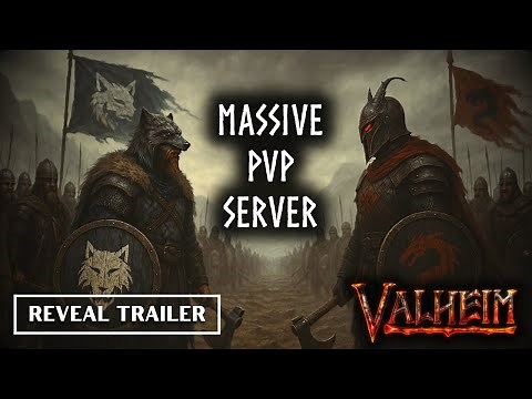 New Valheim PvP Server | Battle for Valhalla | Reveal Trailer