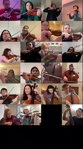 157 TikTok musicians. One song. Music is alive and well. ❤ #tiktokvirtualensemble #driverslicense #fypシ #choir #band #orchestra #oliviarodrigo