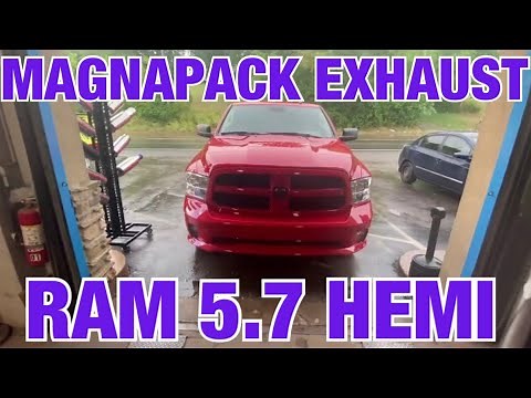 2016 RAM 1500 5.7 HEMI DUAL EXHAUST w/ MAGNAFLOW MAGNAPACK!
