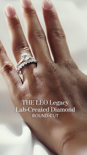 Round, emerald, white gold, rose gold. Which combination speaks to your love? Kay Jewelers | The Leo Diamond