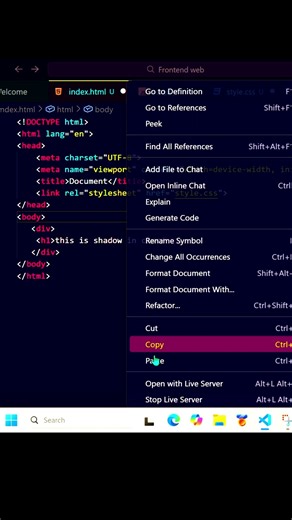CSS Text-Shadow Explained in 20 Seconds! || #shorts #ytshorts #youtubeshorts
