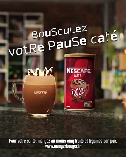 Découvrez NESCAFÉ® KITKAT® LATTE et redécouvrez la gamme NESCAFÉ® Cappuccino