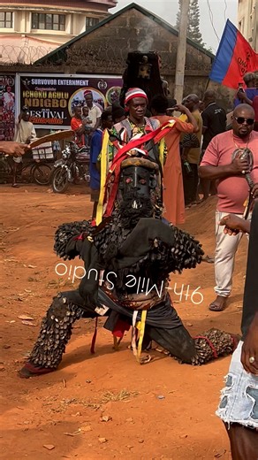 His masquerade carry juju | 9th Mile Studio Nanka