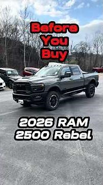 2026 Ram 2500 Rebel Cummins: Worth It?