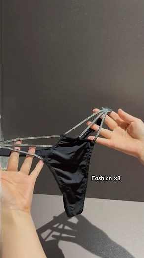 Delicate Purple Lace Thong with Bow Detail – Try On & Review
