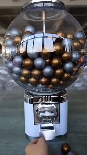 Candy Dispenser Machine Capsules Transparent Candy Containers Storage Box