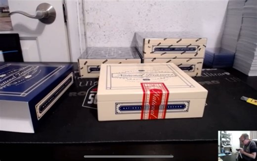 一箱国宝搬运 Panini National Treasures Soccer 足球球星卡拆卡【华生搬运】