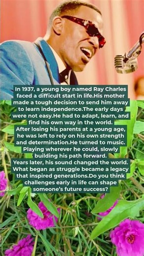 Sent Away as a Child, Ray Charles Turned Struggle Into a Sound That Changed the World