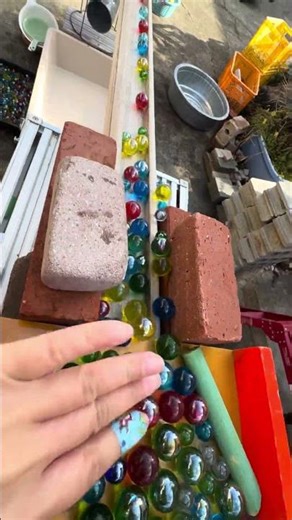 Marble Run ⭐︎ Colorful Marbles x Rotating Funnel #1