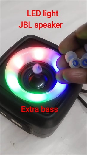 JBL speaker bass test led lighting #jblspeaker #music #sortsvideo