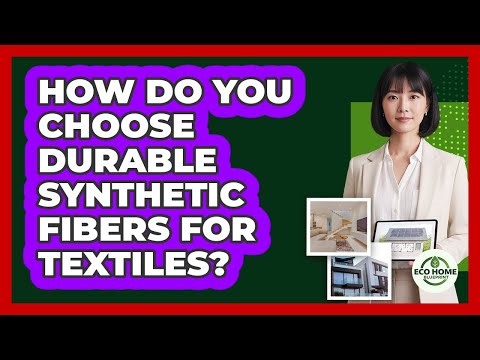How Do You Choose Durable Synthetic Fibers For Textiles?