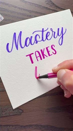 Lettering a Beautiful Quote in Soft Colors | ASMR, Calm & Soothing