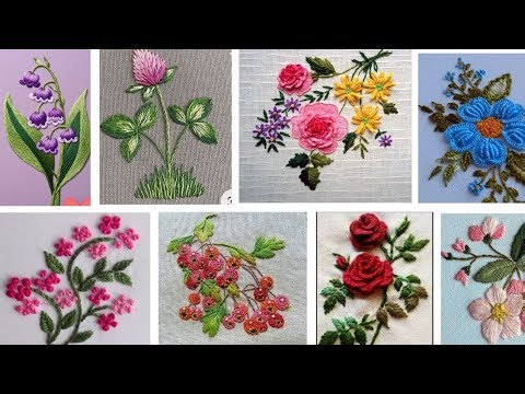 Thread work embroidery handmade embroidery handmade embroidery design ideas diy