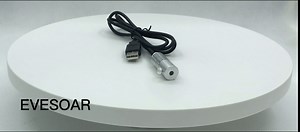 Side Glow Fiber Optic USB Light Source Illuminator Fiber lamp Light Source Guide Fiber LED Light Source 5V Fiber Small Light Source (White, 3mm)