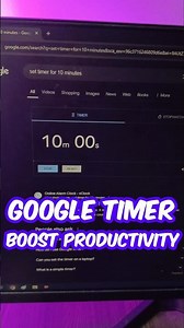Google Timer Trick Jo Aapne Nahi Jante😳 #GoogleTimer #TimeManagement #TechHacks