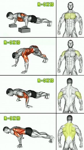 #fitness #workout #reels #pushups | Fit-workout body