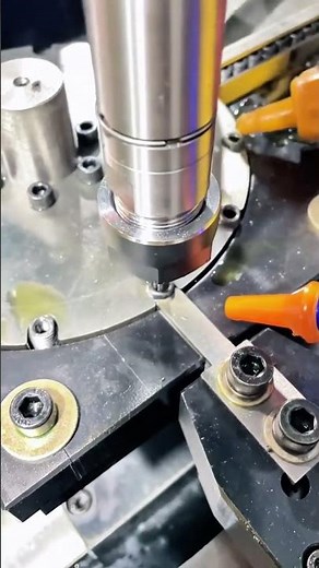 “Precision Metal Pressing 🔩”“Threading Machine Process ⚙️” #works