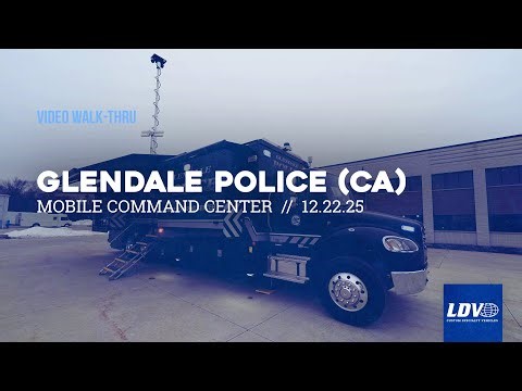 Glendale Police (CA) Mobile Command Center - 12/22/25