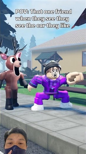 Crazy Car & Crazy Roblox #robloxedit #shorts