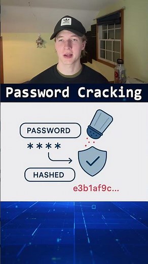 Password Guessing vs Password Cracking (Explained in 50 seconds)