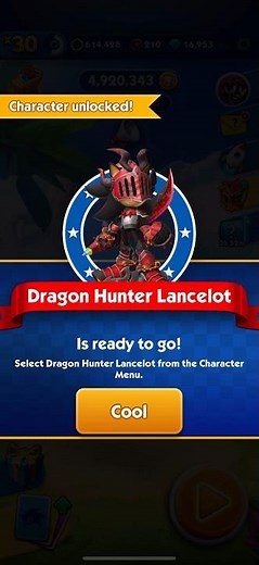 Sonic Dash 2025 - Unlocking Moment of Dragon Hunter Lancelot #sonic #short