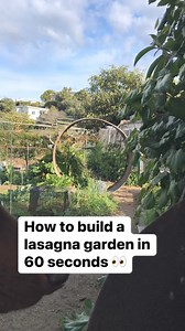 179K views · 1K reactions | How to build a lasagna garden in 60 seconds! #survival #gardening #newzealand | Prepper Kiwi | Facebook