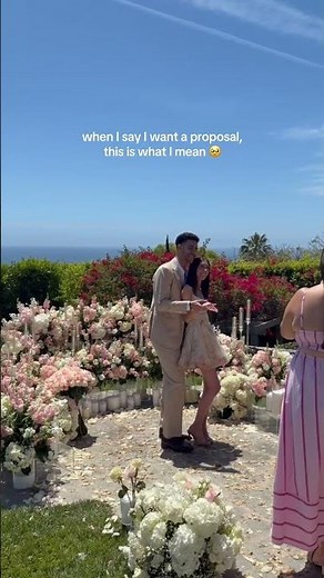 When I Say I Want A Proposal, This Is What I Mean !!! #proposalvideo #justengaged #theyesgirls
