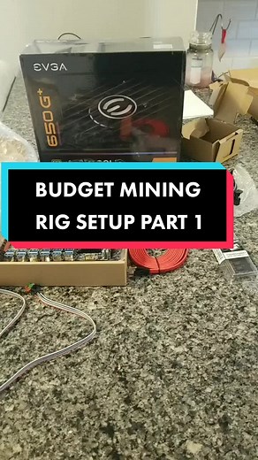 BUDGET Mining RIG SETUP para principiantes