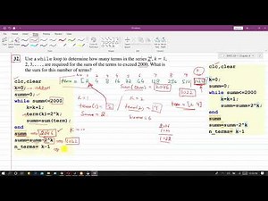 33 | MATLAB FOR ENGINEERS | P4-32 | Summation of series terms | Chapter 4