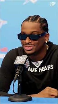 Shai’s interviews have so much AURA 🔥