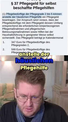 Long-Term Care Allowance Act: Your entitlement explained #shorts