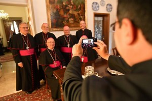 Highlights from the appointment of Mgr Joseph Galea-Curmi as Auxiliary Bishop of Malta, at the Archbishop's residence in Mdina. | Archdiocese of Malta
