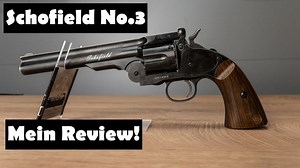 Schofield No 3 - Co2 Revolver mit 6  Lauf - Mein Test und Review