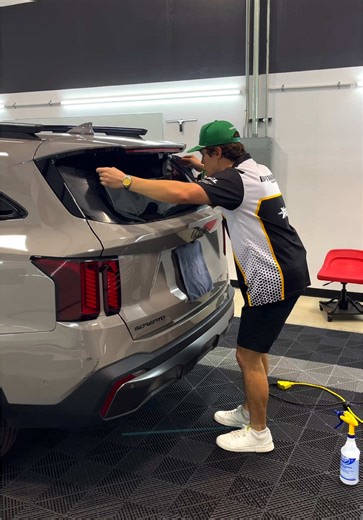 Ceramic Tint Window ASMR Experience at 100 mph