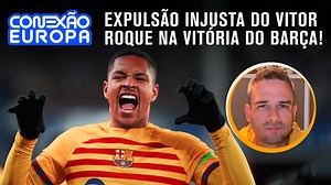 79K views · 2K reactions | O VITOR ROQUE FEZ UM GOL E FOI EXPULSO!  A arbitragem foi muito criticada no jogo entre Alavés e Barcelona por conta dos dois cartões amarelos dados ao atacante brasileiro, que foi decisivo marcando na vitória culé por 3 a 1. O nosso @marcelobechler traz o resumo de tudo que rolou na partida!  #ConexãoEuropa #CCH | TNT Sports Brasil | Facebook