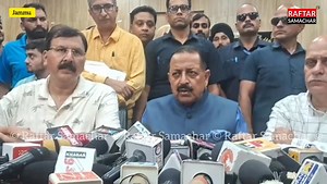 Jammu MP Dr. Jatinder Singh ने मीडिया से बातचीत कर क्या कहा देखें पूरी खबर। | Raftar Samachar