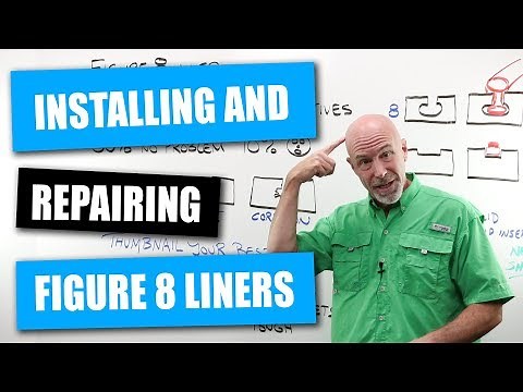 Installing and Repairing Figure 8 Liners in Semi-Rimless Frames