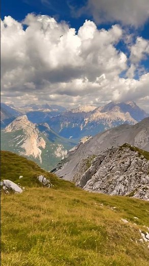 Panoramic View, Hiking Cortina d'Ampezzo⁩, the Dolomites 🏔️🇮🇹 #hiking #dolomites #italy