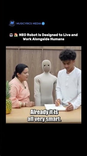 🤖🏠 NEO Robot Is Designed to Live and Work Alongside Humans
